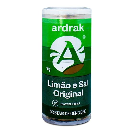 Imagem de Ardrak cristais de gengibre limão e sal com 10g