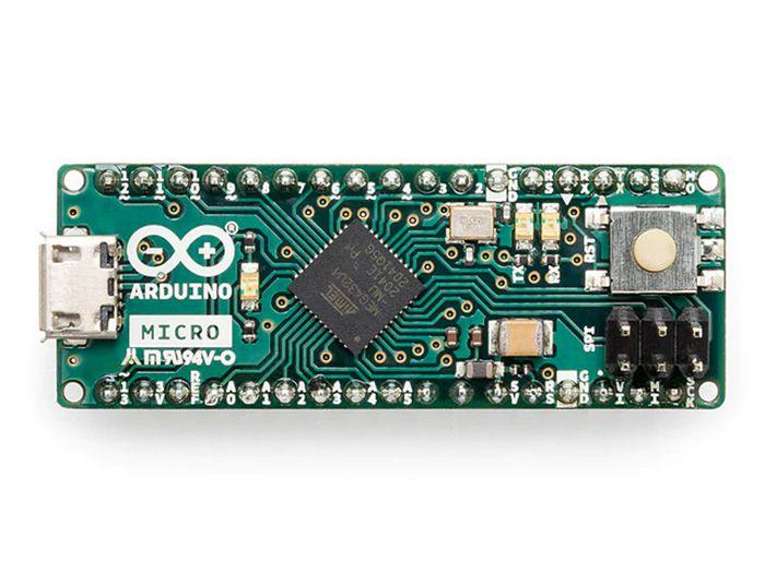 Imagem de Arduino Micro com conectores