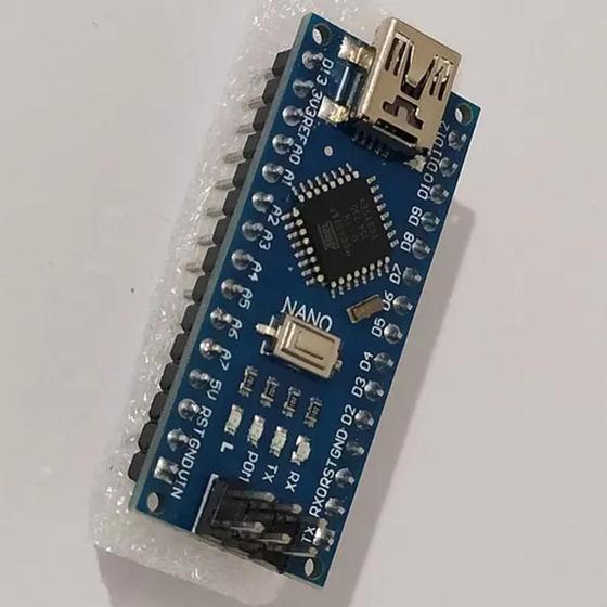 Imagem de Arduino Nano Compativel C/ Terminais Soldados