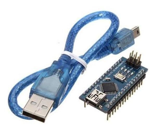 Imagem de Arduino Nano V3.0 Atmega 328 Ch340 + Cabo Usb