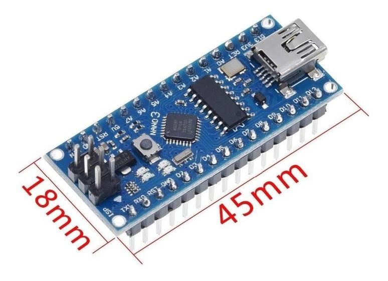 Imagem de Arduino nano v3 com cabo usb