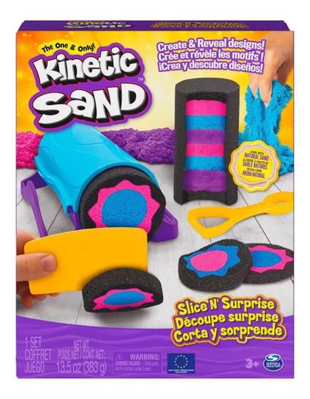 Imagem de Areia De Modelar Kinetic Sand Conjunto Fatia Surpresa 