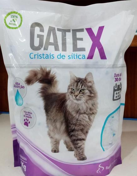 Imagem de Areia grassa sílica para gatos - GATEX 1,4kg