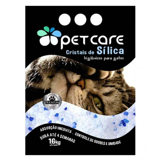 Imagem de Areia Higiênica Micro Silica Pet Care 1,6kg - Petcare