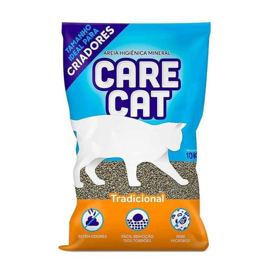 Imagem de Areia Higiênica para Gatos Carecat Criadores 10kg