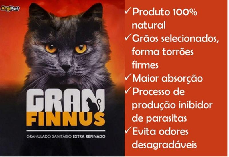 Imagem de Areia Higienica para Gatos Granfinnus 4 kg - Gran Finnus