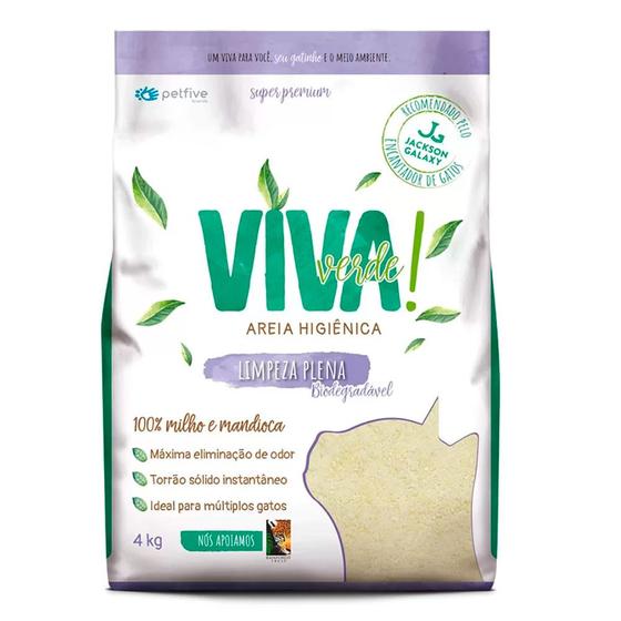 Areia Higiênica para Gatos Viva Verde Limpeza Plena - 4kg é ruim? Areia Higiênica para Gatos Viva Verde Limpeza Plena - 4kg é boa?