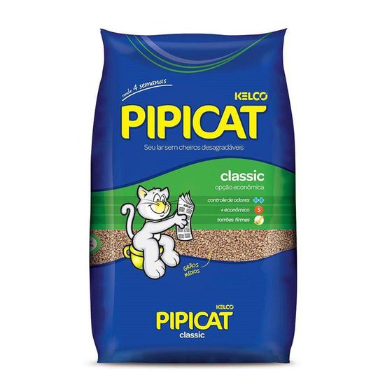 Areia Higiênica Pipicat Classic 4kg é ruim? Areia Higiênica Pipicat Classic 4kg é boa?