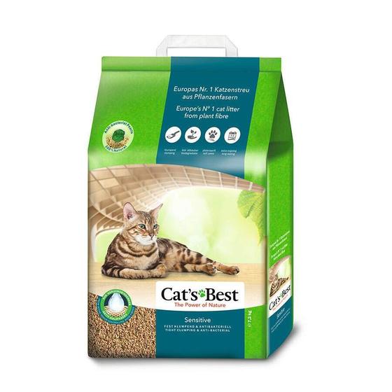 Imagem de Areia Higiênica Sensitive Cats Best para Gatos - 7,2kg