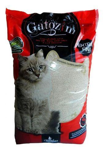 Imagem de Areia Para Gato Gatozim Higiênica 4kg - Extra Fina Original