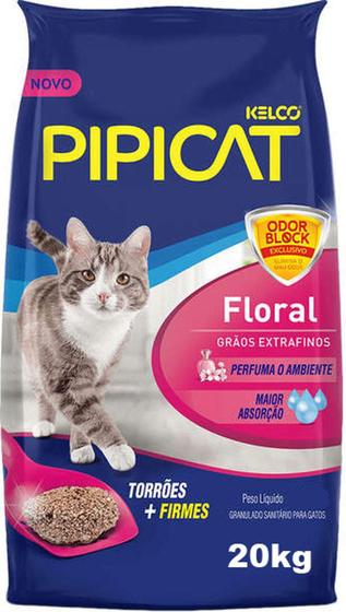 Imagem de Areia Sanitária Gato Pipicat 20kg