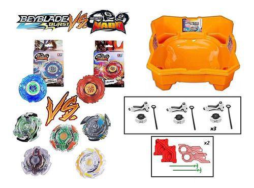 Arena Beyblade +5 Beyblade Hasbro + 2 