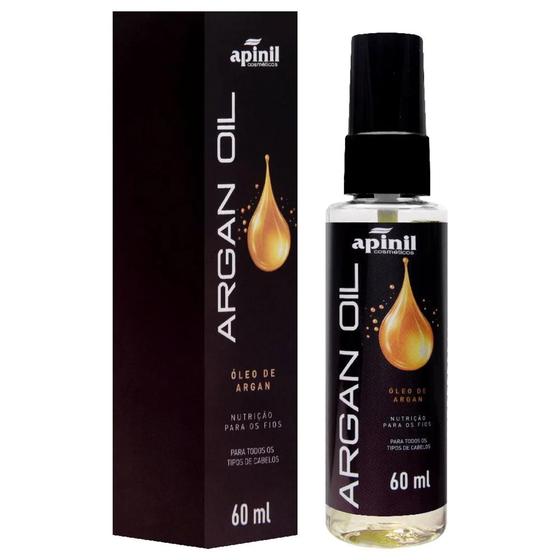 Imagem de Argan Oil Nutrição Capilar 60Ml Apinil