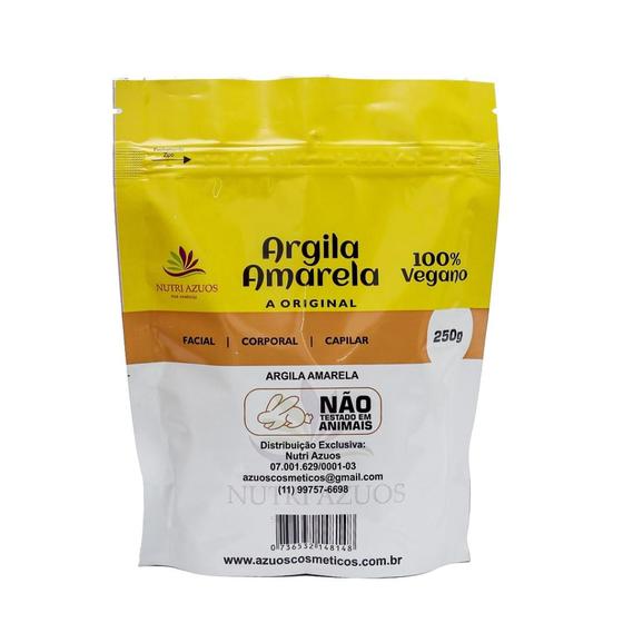 Imagem de Argila Amarela - Máscara Facial Skin Care - 250g