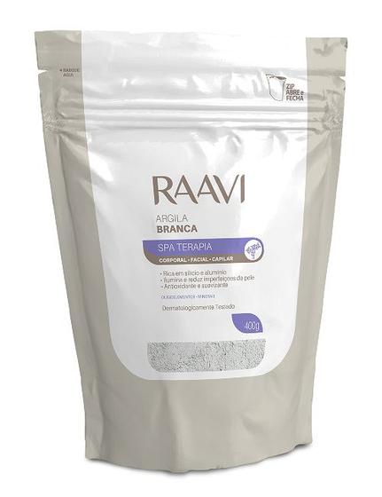 Imagem de Argila Branca spa terapia corporal, facial e capilar Raavi 400g