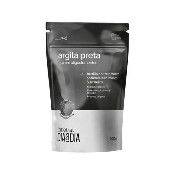 Imagem de Argila Preta Facial e Corporal Dia a Dia Labotrat 100g