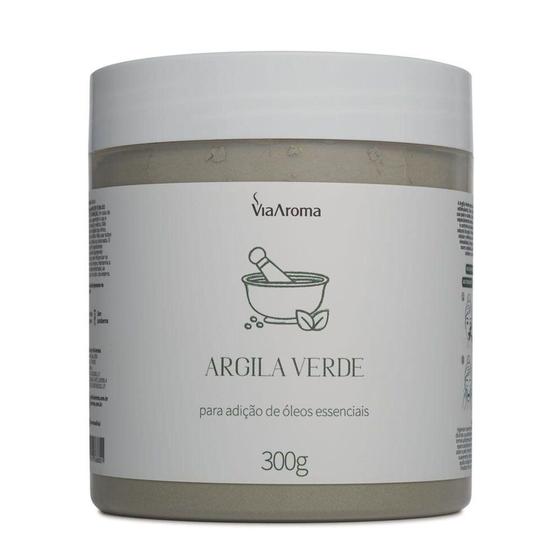 Imagem de Argila Verde  Corpo e Rosto 300G - Via Aroma