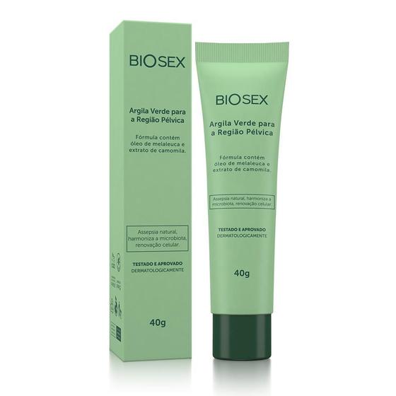 Imagem de Argila Verde para Região Pélvica Biosex 40g