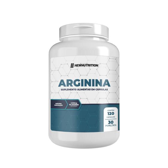 Imagem de Arginina 120 Capsulas Newnutrition Natural Único