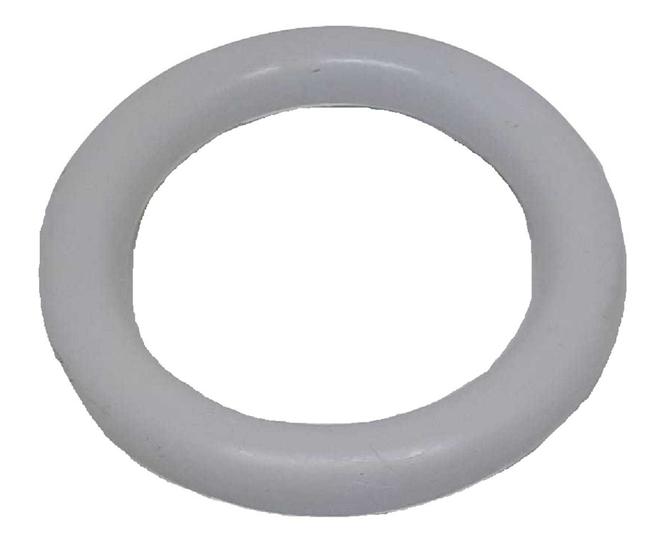 Imagem de Argola 28mm Branca Pvc ( 100 PEÇAS )