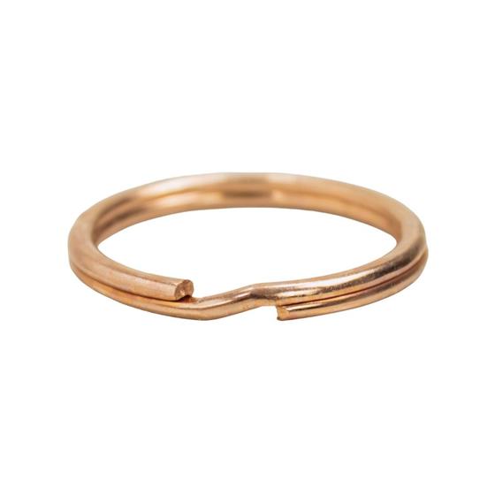 Imagem de Argola Para Chaveiros Rose Gold 23mm Sem Corrente Com 500 Unidades