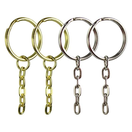 Imagem de Argola Reforçada 23mm Prata Com Dourado Com 1000 Unidades Cada