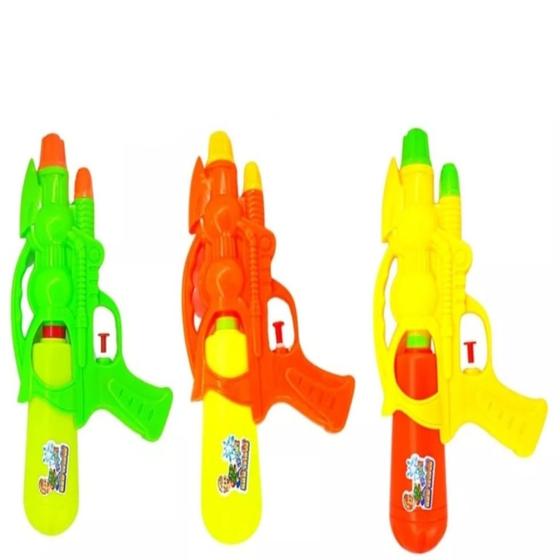 Imagem de Arma Dagua Pistolinha De Brinquedo Espirra Agua Infantil