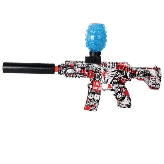 Imagem de Arma de Bala de  Água Gel Elétrica Automática, Brinquedo de Tiro para Entretenimento ao Ar Livre