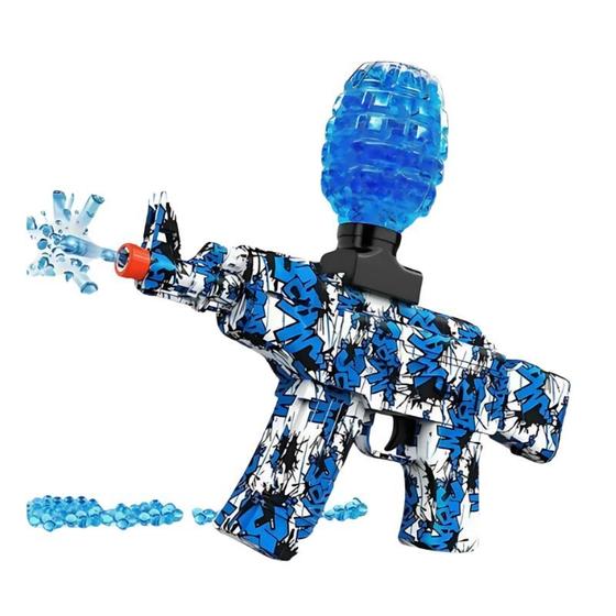 Imagem de Arma Pistola Lancador de Bolinha de Gel Recarregavel AK 47