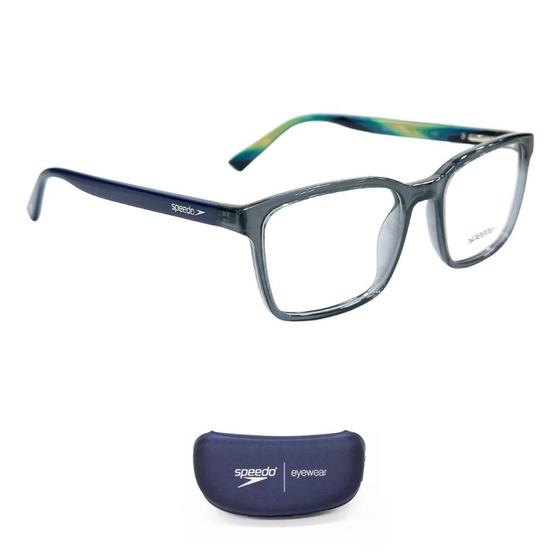 Imagem de Armação De Grau Infantil Speedo Spk4020 D02 Cristal Blue