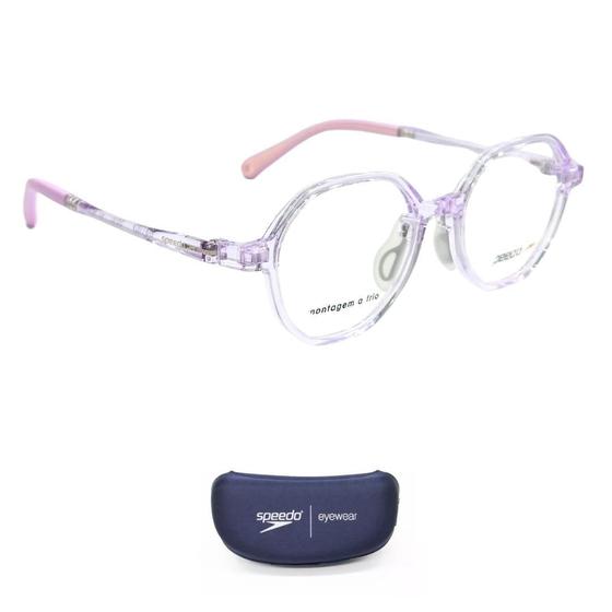 Imagem de Armação De Grau Infantil Speedo Spk7012 R02 Cristal Roxo