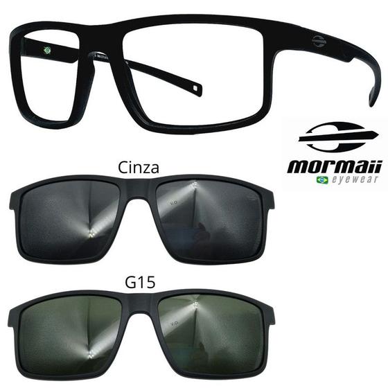 Imagem de Armação de Grau Mormaii 6127 Swap 5 A14 Com 2 Clipons