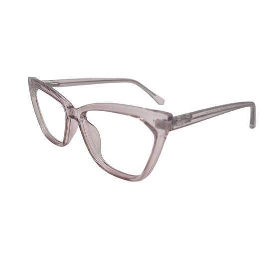 Imagem de Armação De Óculos Mey Eyewear Isa3198 C2 54 Rosa Translúcido