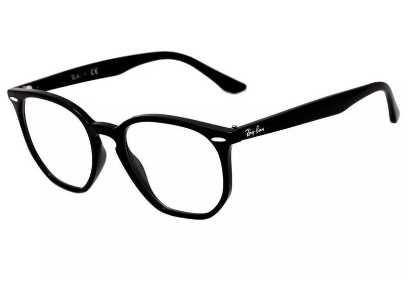 Armação De Óculos Ray-ban Hexagonal Rb7151 2000 52 Imagem de Armação De Óculos Ray-ban Hexagonal Rb7151 2000 52