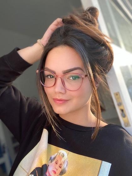Armação Óculos de Grau Feminina Acetato Redonda Kira- Óculos Sunrise Menor preço em Armação Óculos de Grau Feminina Acetato Redonda Kira- Óculos Sunrise