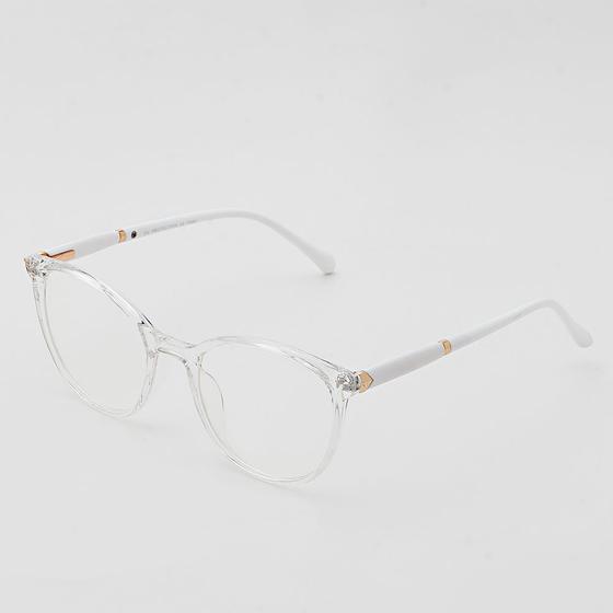 Imagem de Armação Óculos de Grau Feminina Acetato Redonda Kira-Sunrise Óculos