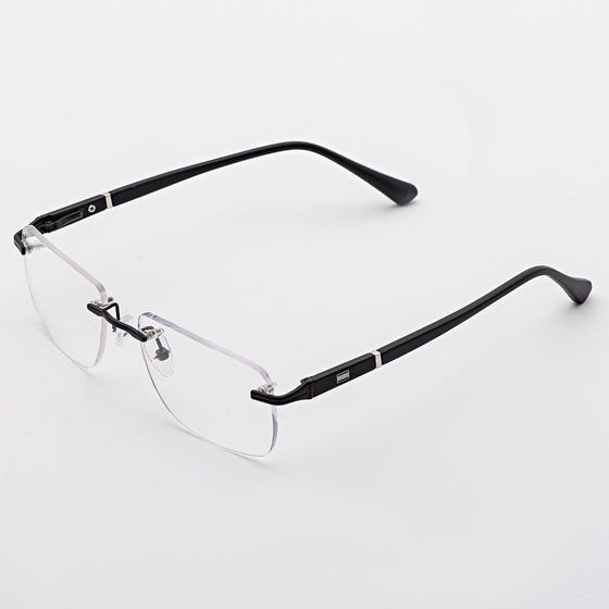 Imagem de Armação Óculos de Grau Masculino Metal Balgriff Rafa- Óculos Sunrise