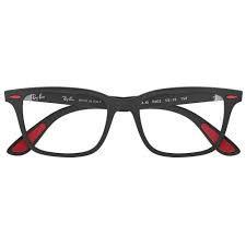 Imagem de Armação Óculos de Grau Masculino Ray-Ban RB7144-M F602 53 - Linha Ferrari