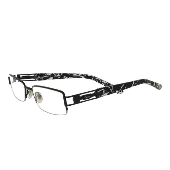 Armação Óculos De Grau Meio Aro Acetato Skylon Eyewear S126 Menor preço em Armação Óculos De Grau Meio Aro Acetato Skylon Eyewear S126