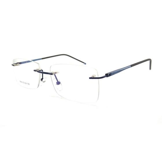 Armação Oculos de Grau Sem Aro Balgrif Flutuante MAsculino C7 - Oculos20v Armação de Óculos -