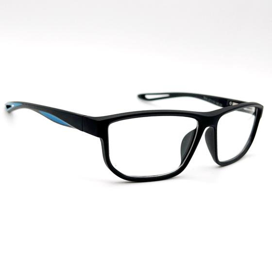 Imagem de Armação Óculos Grau Masculina Lupa Esportiva TR90 Resistente