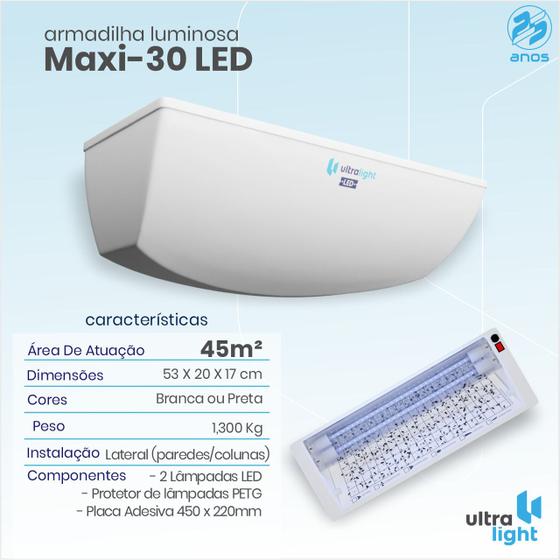 Imagem de Armadilha Adesiva Arandela Maxi-30 - LED