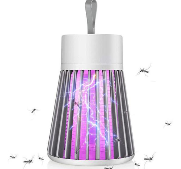 Imagem de Armadilha Elétrica Repelente De Insetos E Dengue, Luminária Led Anti-mosquito Com Luz Uv