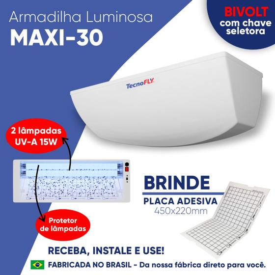 Imagem de Armadilha luminosa arandela Maxi-30