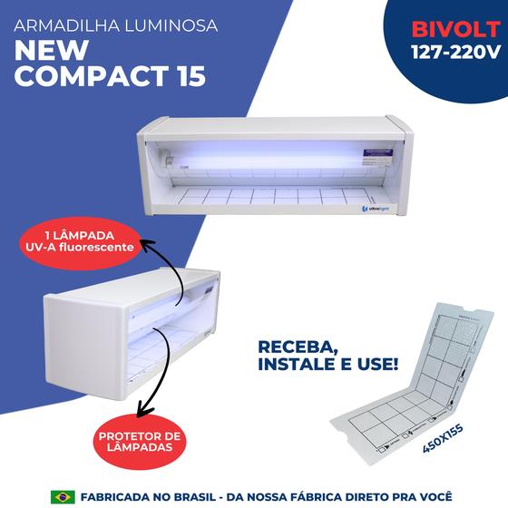 Imagem de Armadilha Luminosa Lateral New Compact 15