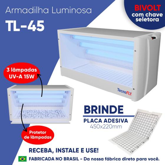 Imagem de Armadilha luminosa lateral TL-45