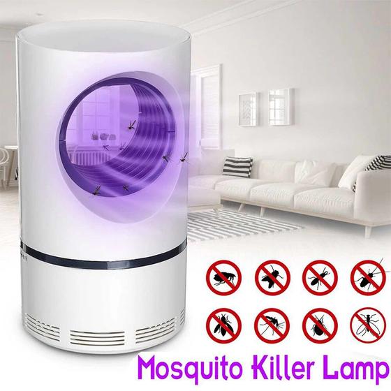 Imagem de Armadilha Repelente Luminária Mosquito Pernilongo Led Usb