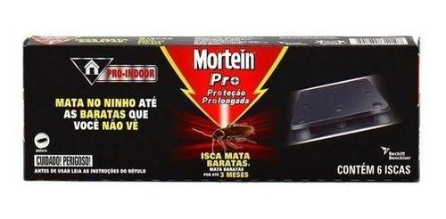 Imagem de Armadilhas De Baratas Mortein Pró Com 6 Iscas Caixa Com Nfe