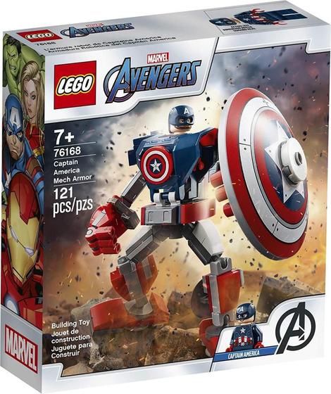 Imagem de Armadura Robô do Capitão América Lego Super Heroes Marvel