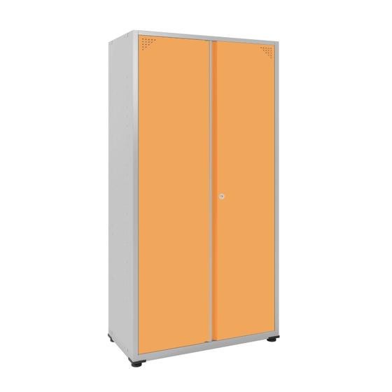 Imagem de Armário 2 Portas com Chave 4 Prateleiras AP403SL Aço